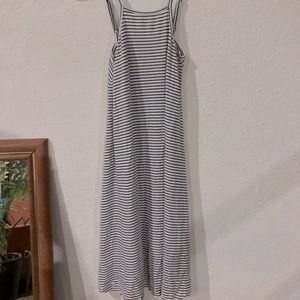striped halter dress